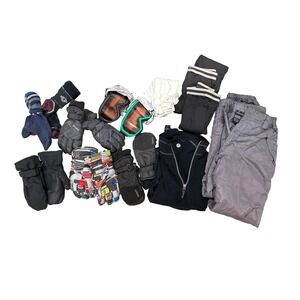 Kids Ski SnowBoard Lot - 10 items